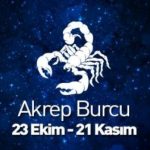 AKREP BURCU (23 Ekim – 21 Kasım)